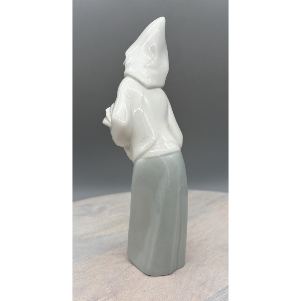 Vintage Lladro Figurine Shepherdess with Rooster 2001 Retired 4677 Made in Spain - Picture 4 of 16